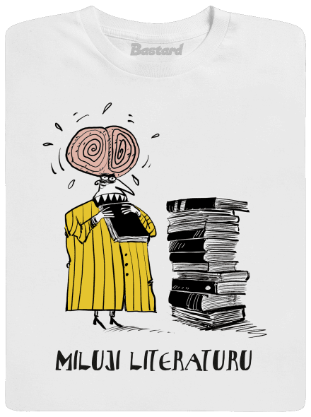 Miluji literaturu dětské tričko White