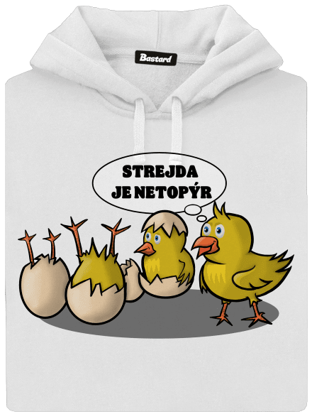 Strejda netopýr dámská mikina klokanka White