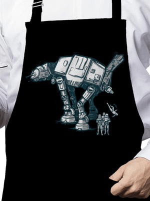 AT-AT zástěra Black