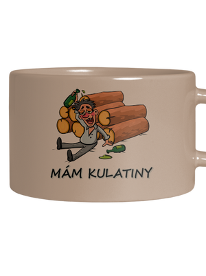 Mám kulatiny hrnek makronka Brown Macaron