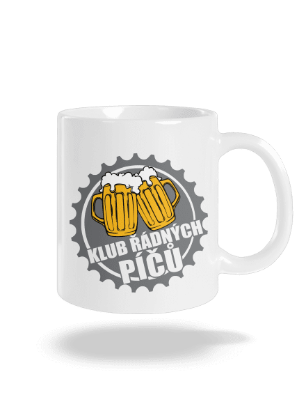Klub řádných píčů klasický hrnek White