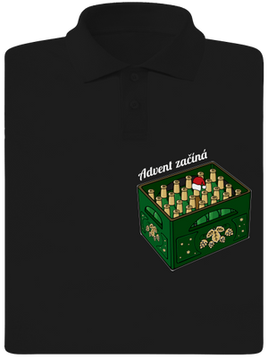 Advent začíná pánská polokošile Black