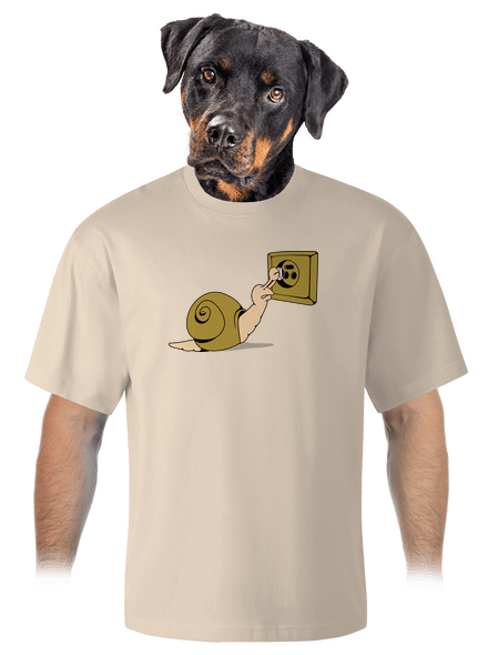 Šmírování unisex tričko oversized Almond