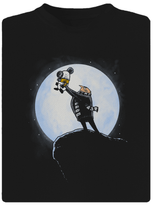 Mimoní král pánské sportovní tričko Black