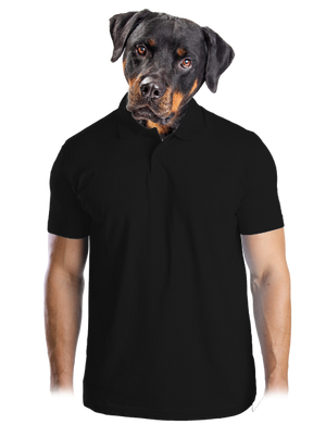 Tvoje hlava pánská polokošile Black