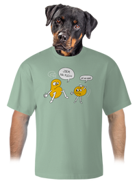 unisex tričko oversized