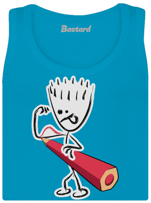 Svaly dámské tílko klasické Blue Atol