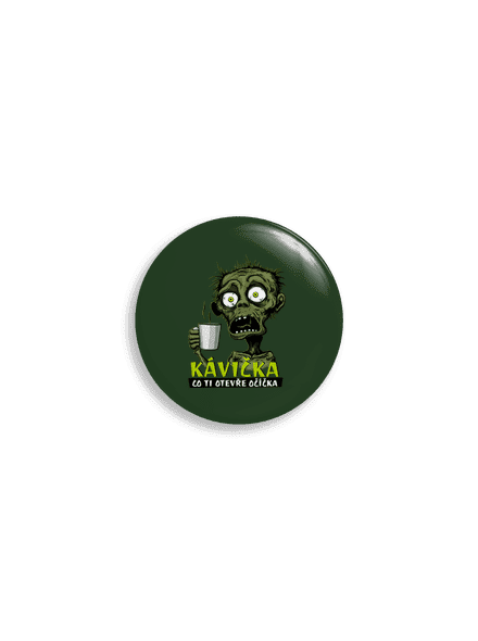 Zombie kávička placka uni