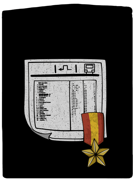 Jízdní řád pánská mikina na zip Black