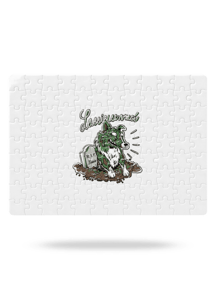 Lassie se vrací puzzle White