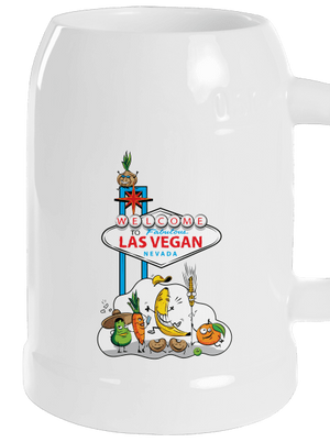 Las Vegan půllitr White