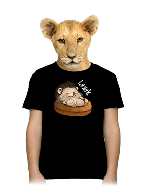 Ležek dětské tričko Black