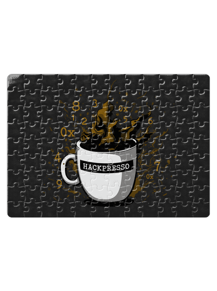 Hackpresso  puzzle White