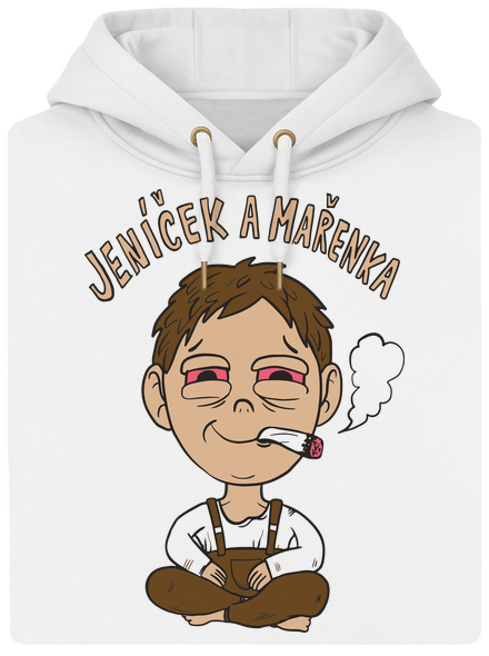 Jeníček a mařenka unisex mikina premium Snowwhite