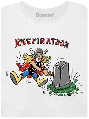 Respirathor dámské tričko s lemem White