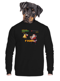 unisex mikina bez kapuce