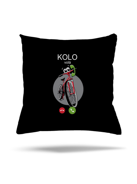 Kolo volá polštář Black