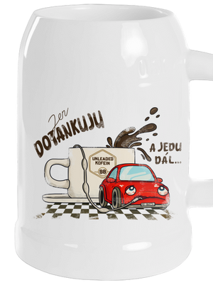 Dotankuju a jedu půllitr White