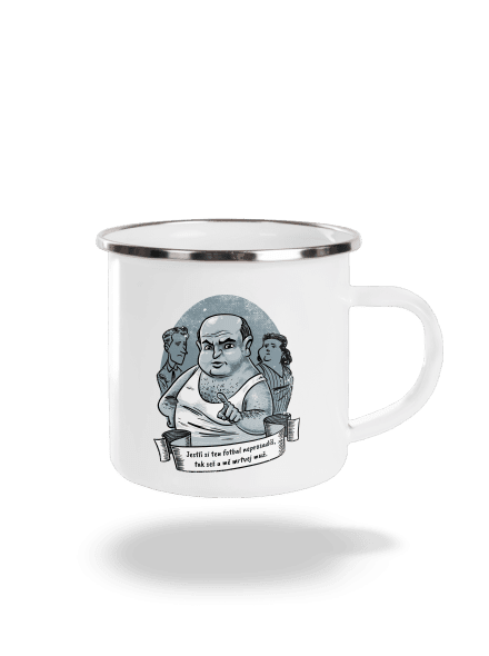 B14: Ecce Homo Homolka plecháček White