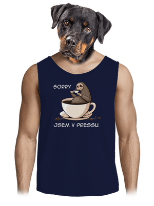 V pressu pánské tílko French Navy