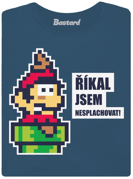 Nesplachovat dámské tričko premium Petrol Blue