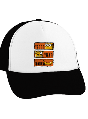 Hodný zlý a banán kšiltovka Black cap