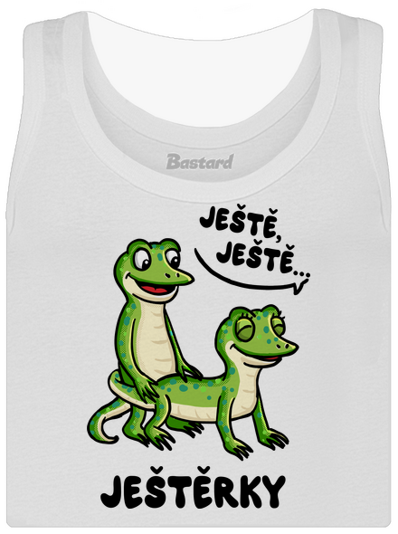 Ještě, ještě dámské tílko klasické White