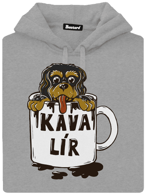 Kávalír pánská mikina klokanka Light Melange