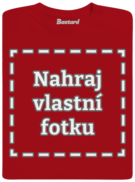 Vlastní potisk pánské tričko Red